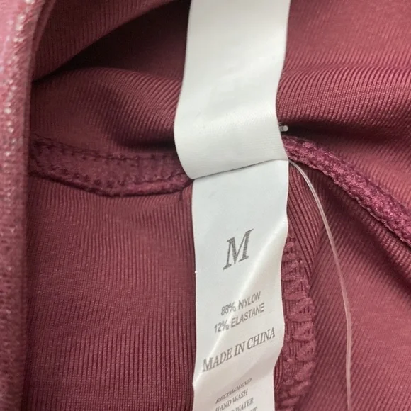 Tagoo Faux Leather Dressy Leggings Women Tummy Control High Waisted Medium NWT - Picture 12 of 16